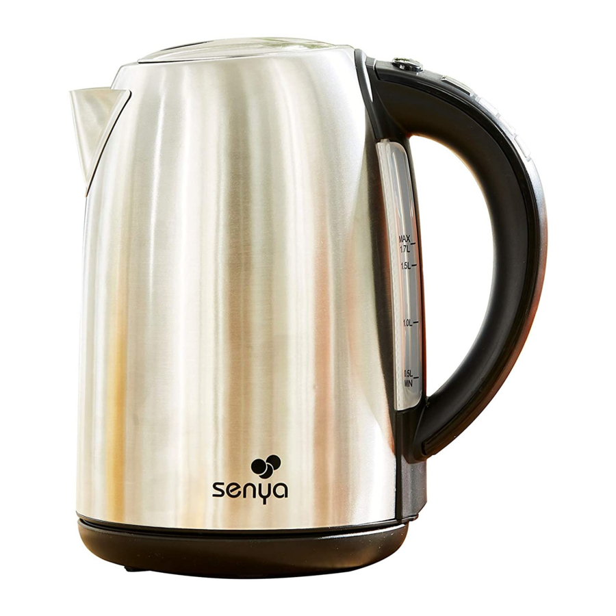 senya EASY TEA SYBF-K001 Manuels