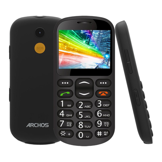 Archos Senior Phone Mode D'emploi