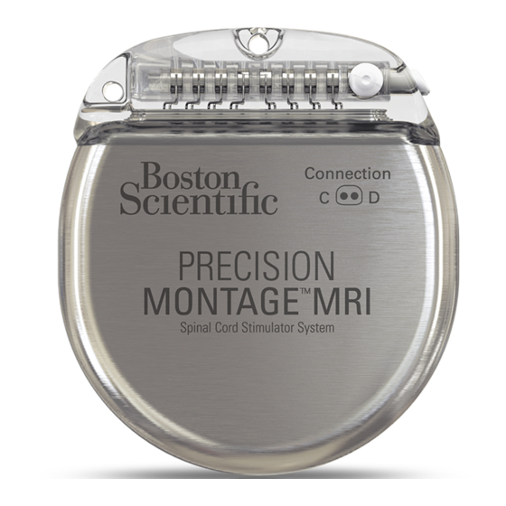 Boston Scientific Precision Montage SC-1200 Manuels