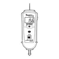 FLIR Extech Instruments Tach+IR RPM10 Manuel D'utilisation