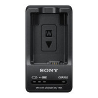 Sony BC-TRW Mode D'emploi