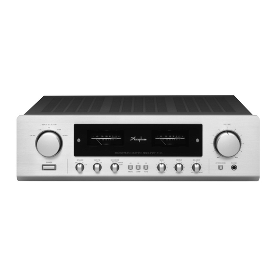 Accuphase E-213 Mode D'emploi