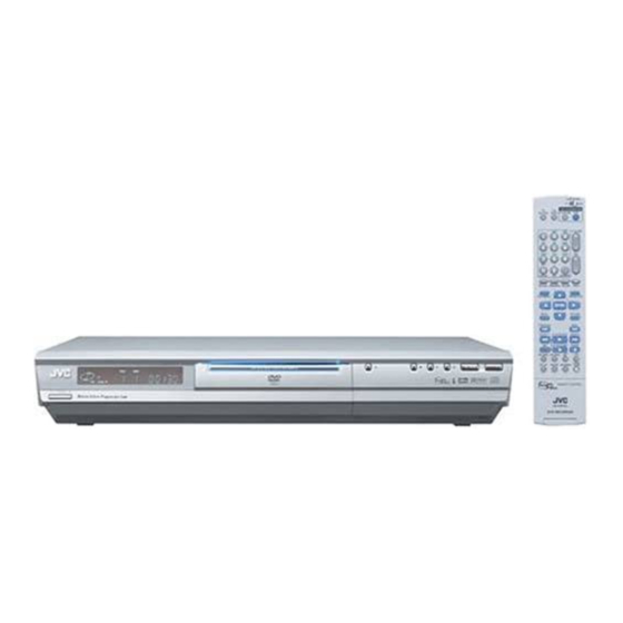 JVC DR-M10S Manuel D'utilisation