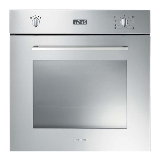 Smeg SFP480X Mode D'emploi