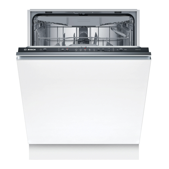 Bosch SMV25EX02F Manuel D'utilisation