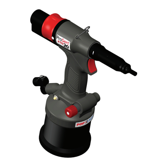 Stanley POP Avdel ProSert XTN20 Mode D'emploi