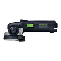 Festool RAS 115.04 E Guide D'utilisation