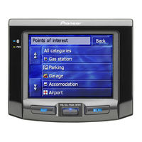 Pioneer AVIC-S1 Manuel Utilisateur