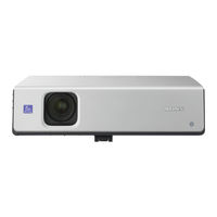 Sony VPL-CX63 Mode D'emploi