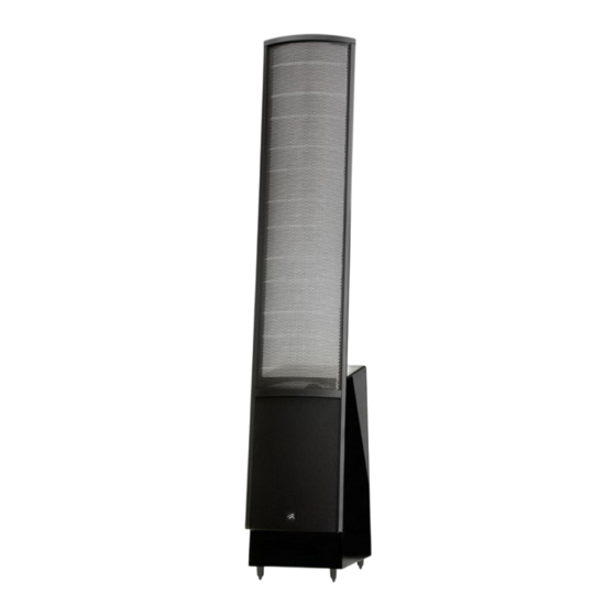 Martin Logan ElectroMotion ESL Manuel De L'utilisateur