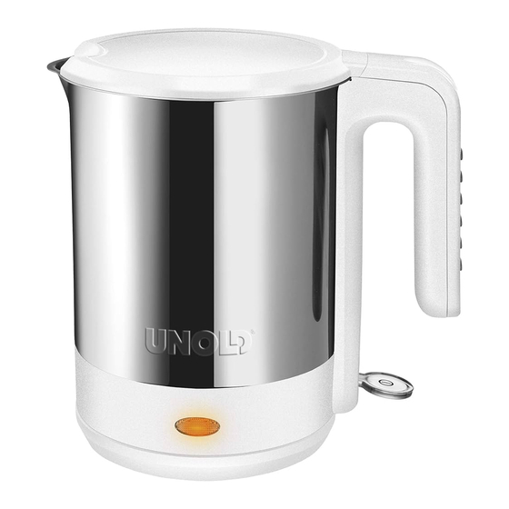 Unold EDEL Notice D'utilisation