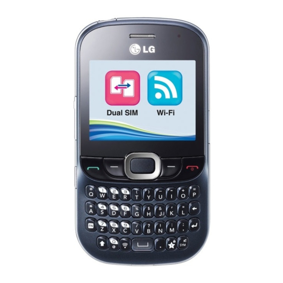 LG C375 Guide De L'utilisateur
