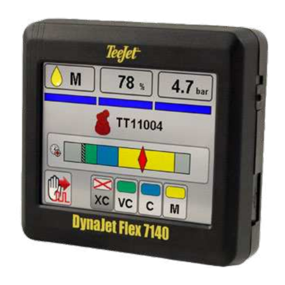 TeeJet Technologies Dynajet FLEX 7140 Guide Utilisateur