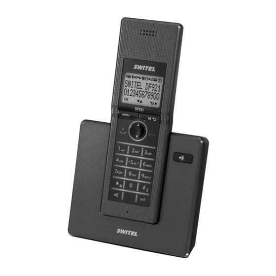 switel DF921 Mode D'emploi