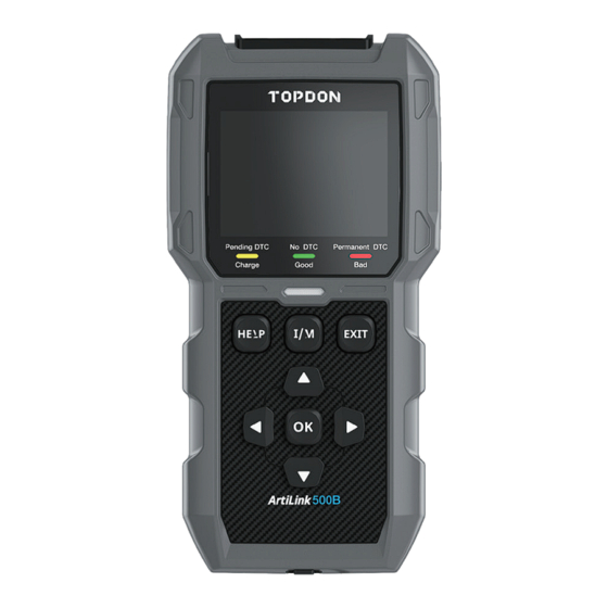 Topdon AL500B Manuel De L'utilisateur