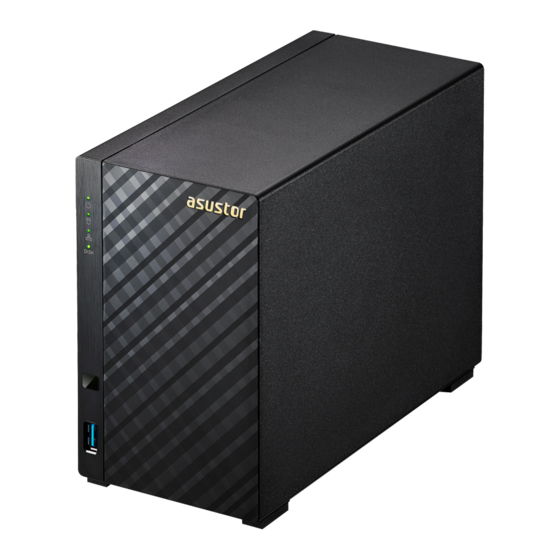 ASUSTOR AS3102T v2 Guide D'installation Rapide