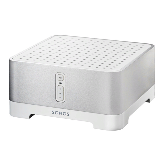 Sonos CONNECT Guide Utilisateur