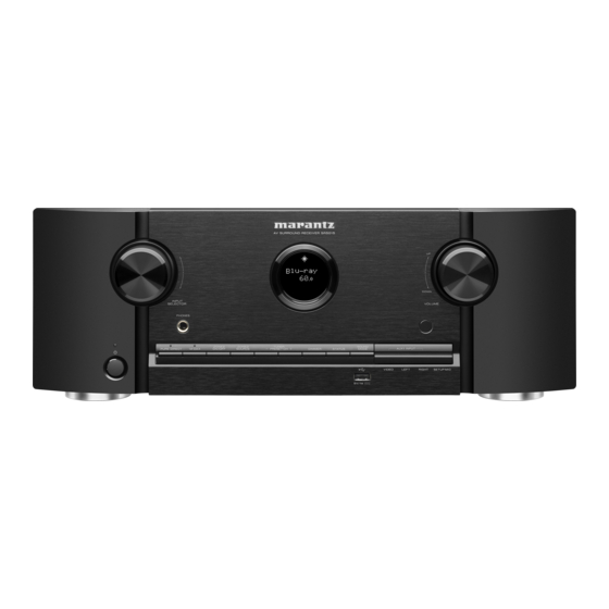 Marantz SR5015 DAB BLACK Manuel D'utilisation