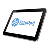 HP ELITEPAD 900 G1 Manuel De L'utilisateur