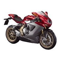 MV Agusta F3 Oro Serie Mode D'emploi