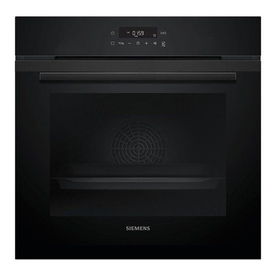 Siemens HB272ABB0 Manuel D'utilisation Et Notice D'installation