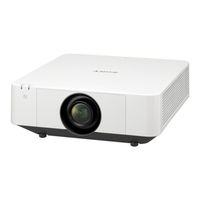 Sony VPL-FHZ66 Guide De Référence Rapide