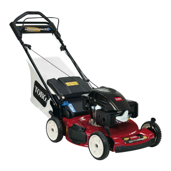 Toro Recycler Manuel De L'utilisateur