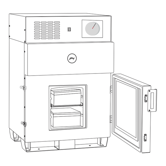 Godrej Appliances GBR 50 DC Manuel D'installation