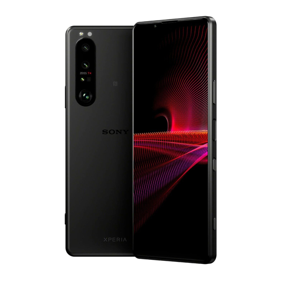 Sony XPERIA 1 III Guide De Démarrage
