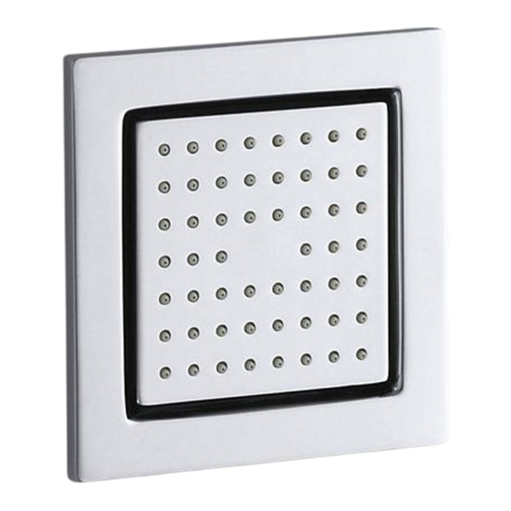 Kohler WaterTile K-8002 Guide D'installation Et D'entretien