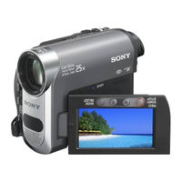 Sony Handycam DCR-HC47E Mode D'emploi