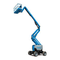 Terex Genie Z-62/40 TRAX Manuel De L'opérateur