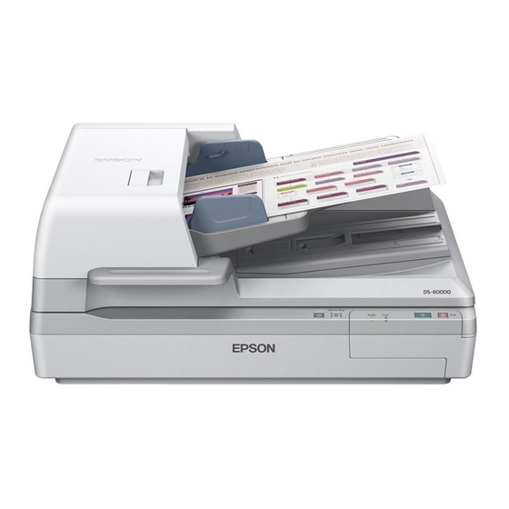 Epson DS-60000 Point De Départ