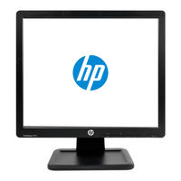 HP ProDisplay P17A Guide De L'utilisateur