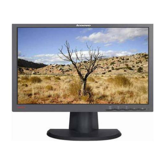Lenovo ThinkVision L220x Guide D'utilisation