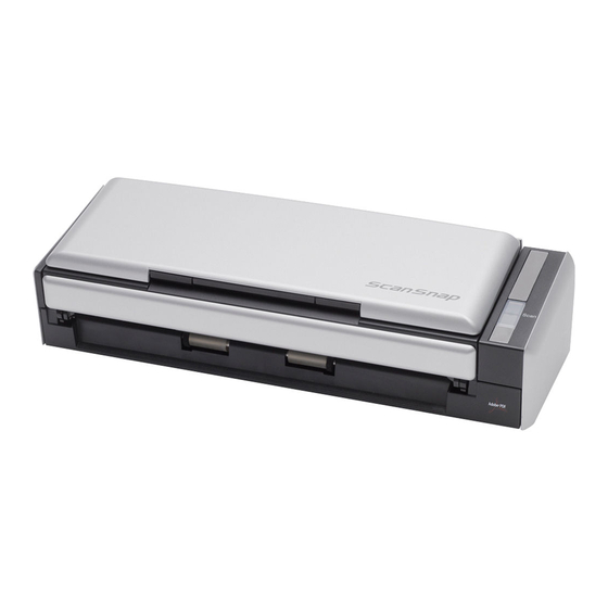 Fujitsu ScanSnap S1300 Guide D'utilisation