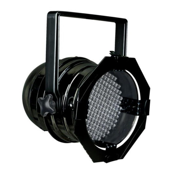 SHOWTEC LED PAR 64 Short Pro Manuels