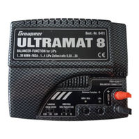 GRAUPNER Ultramat 8 Instructions D'utilisation