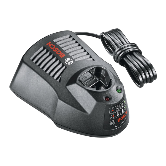 Bosch AL 1130 CV Professional Notice Originale