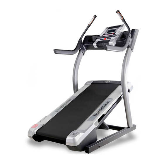 NordicTrack X7i INCLINE TRAINER Manuel De L'utilisateur