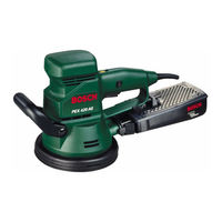 Bosch PEX 420 AE Instructions D'emploi