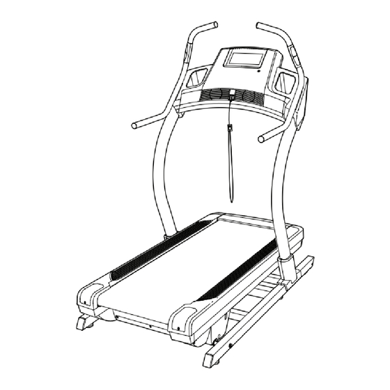 NordicTrack X7i Incline Trainer Manuel De L'utilisateur