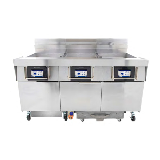 Frymaster FilterQuick FQG120T easyTouch Manuels