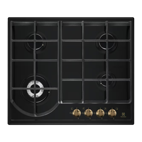 Electrolux EGH6343 Notice D'utilisation
