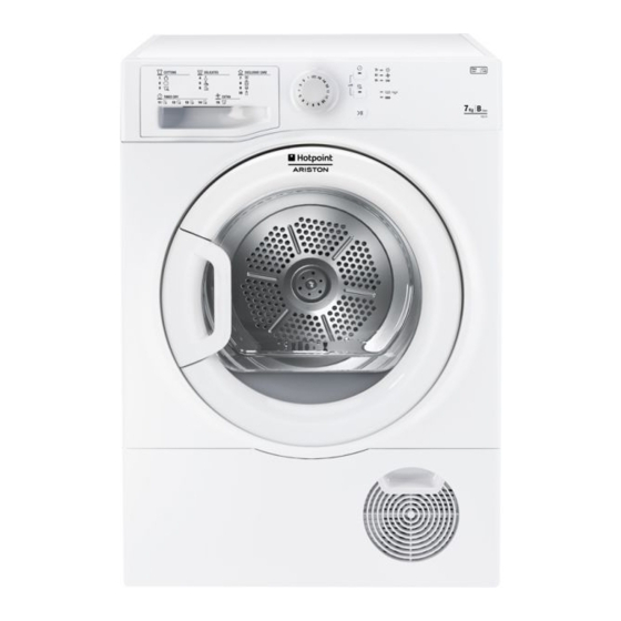 Hotpoint Ariston TCS 73B Mode D'emploi