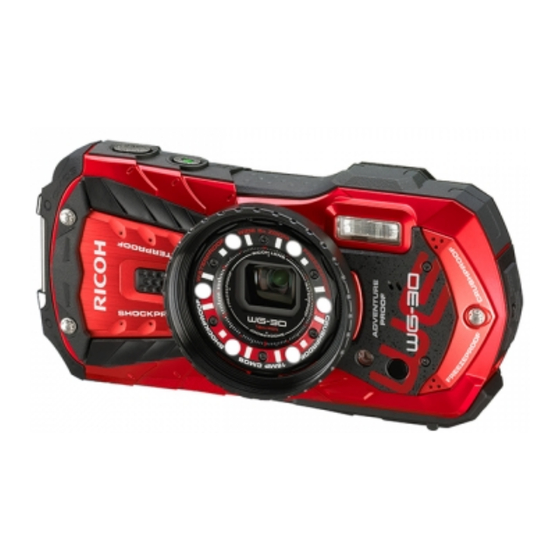 Ricoh WG-30 Mode D'emploi