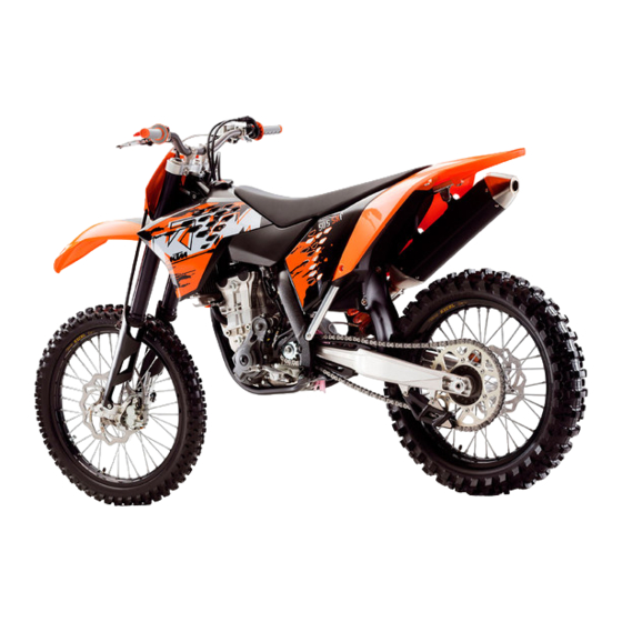 KTM 450 SX-F Manuel D'utilisation