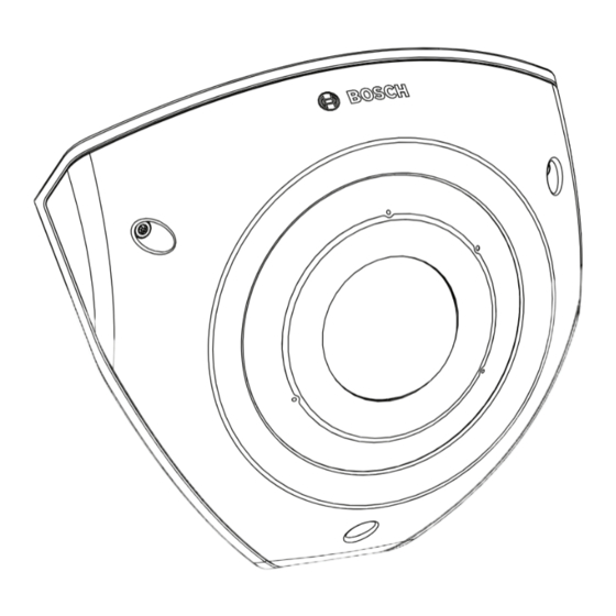 Bosch FLEXIDOME corner 7100i IR Manuel D'installation