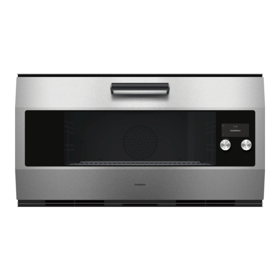 Gaggenau EB 333 111 Notice D'utilisation