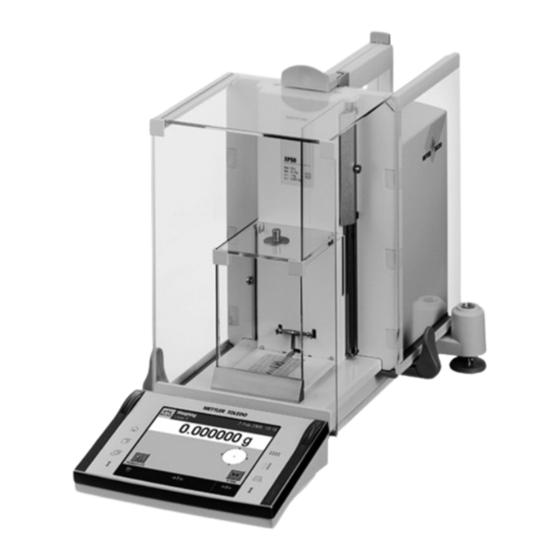Mettler Toledo Excellence Plus XP56 Mode D'emploi